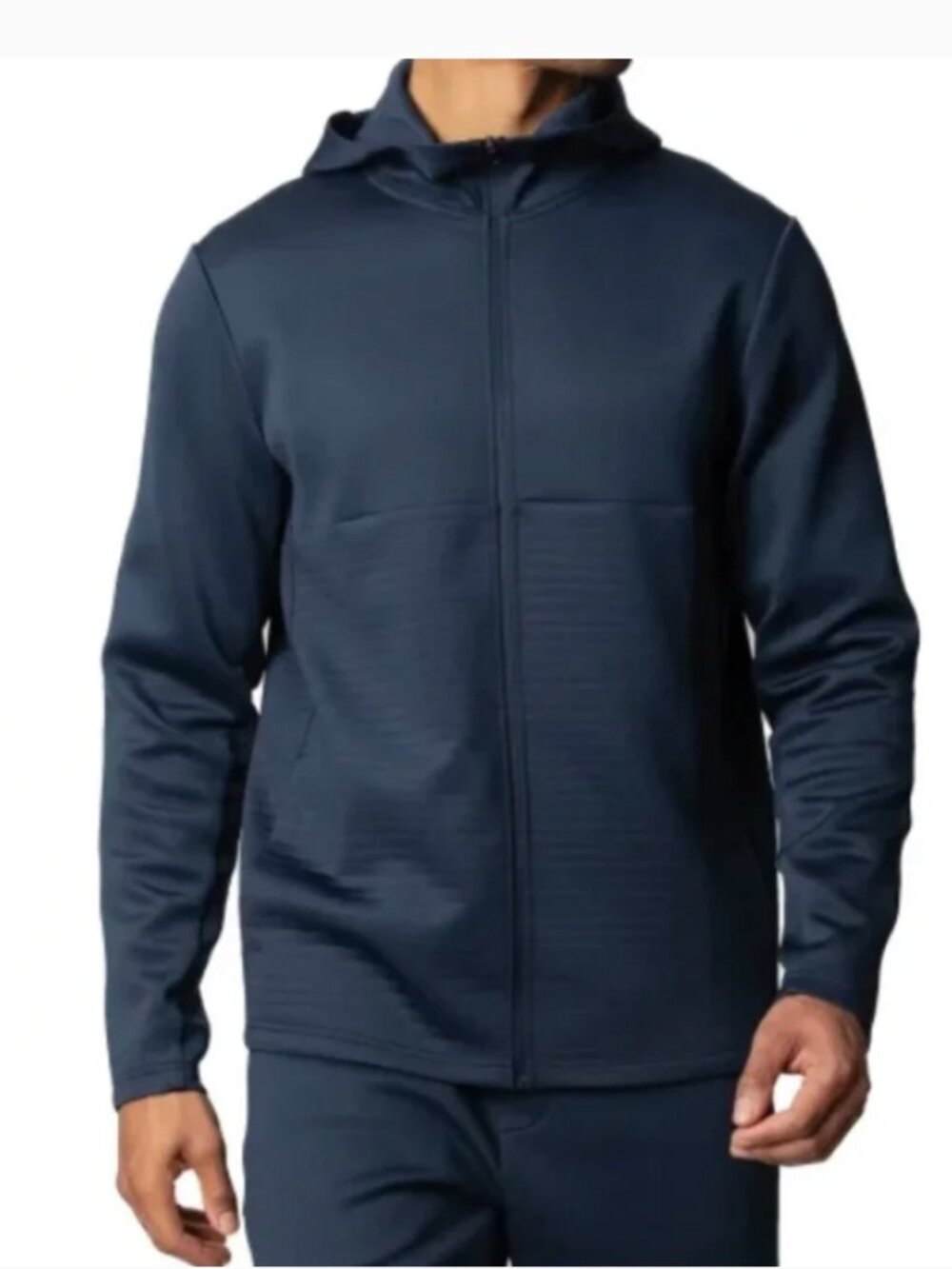 Spyder Navy Active Hooded Performance Jacket size M, NWOT